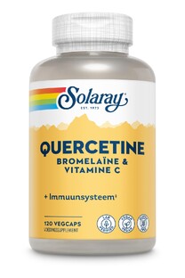 Solaray Quercetine Bromelaïne & Vitamine C Capsules 120CP 