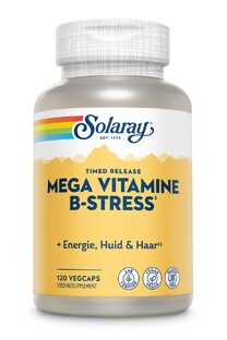 Solaray Timed-Release Mega Vitamin B-Stress 120CP 