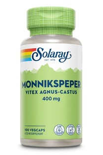 Solaray Monnikspeper Capsules 100CP 