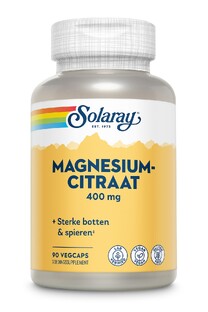 Solaray Magnesiumcitraat Capsules 90CP 