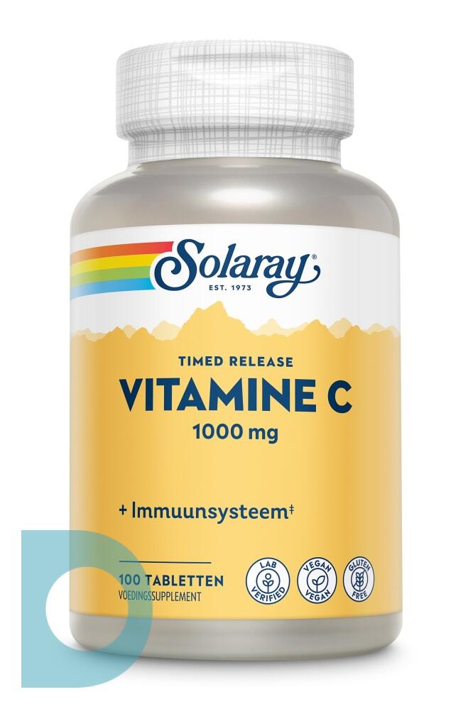 Omkleden streepje Verspreiding Solaray Vitamine C 1000 mg Tabletten kopen bij De Online Drogist