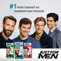 Just For Men Snor & Baard  Haarkleuring - M55 Zwart 1ST 3 varianten