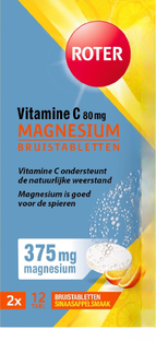 Roter Vitamine C & Magnesium Bruistabletten 24ST 