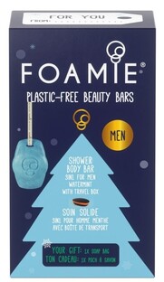 Foamie Shower Body Bar Watermint Men Giftset 1ST 