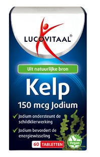 Lucovitaal Pure Kelp Jodium Tabletten 60TB 