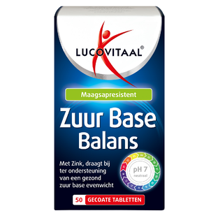 Lucovitaal Zuur-Base In Balans Tabletten 50TB 