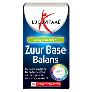 agenda wijsvinger Identiteit Lucovitaal Zuur-Base In Balans Tabletten kopen bij De Online Drogist