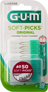 GUM Soft Picks Original Medium 50 ST 50ST 