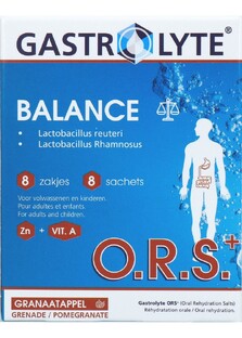 Gastrolyte O.R.S. Balance + Probiotica 8ST 