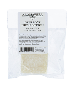 Aroma Vera Geurblok Fresh Cotton 30GR 