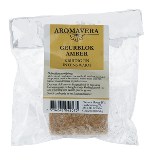 Aroma Vera Geurblok Amber 30GR 