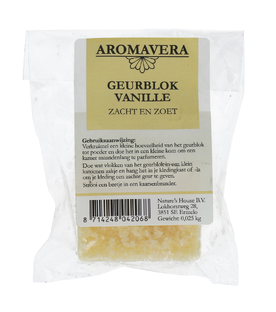 Aroma Vera Geurblok Vanille 30GR 