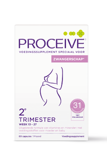 Proceive Zwangerschap Trimester 2 Capsules 60CP 