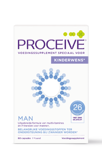 Proceive Kinderwens Man Capsules 60CP 