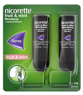 Nicorette Fruit & Mint Mondspray 1ST 