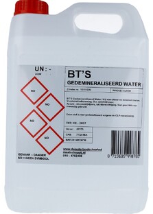 BTS Gedemineraliseerd Water 5000ML