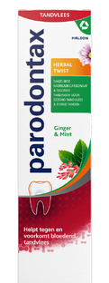 Parodontax Tandpasta Herbal Twist - dagelijkse tandpasta tegen bloedend tandvlees 75ML 