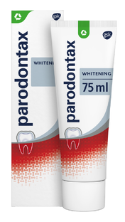 Parodontax Whitening Tandpasta - dagelijkse tandpasta tegen bloedend tandvlees 75ML 