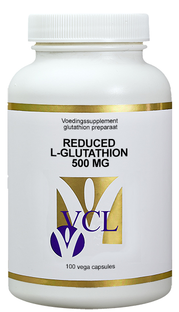 Vital Cell Life Reduced L-Glutathion 500mg Capsules 100VCP 