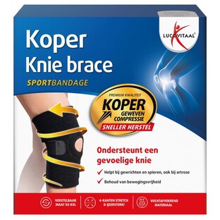 Lucovitaal Knie Brace Koper 1ST 