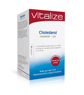 Vitalize Cholesterol Evenwicht + Q10 Capsules 90CP 