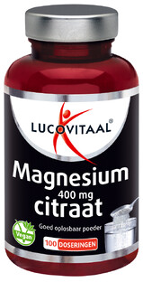 Lucovitaal Magnesium Citraat 400 mg 250GR 