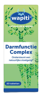 Wapiti Darmfunctie Complex Tabletten 20ST 