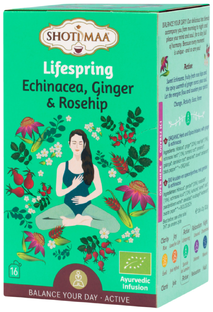 Shoti Maa Lifespring Thee Enchinacea, Ginger & Rosehip 16ST 