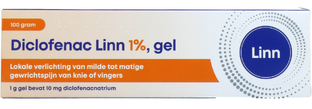 Linn Diclofenac 1% Gel 100GR 