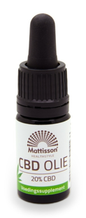 Mattisson HealthStyle CBD Olie 20% 5ML 