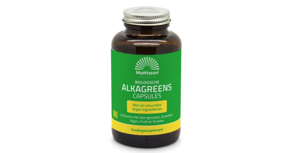 Mattisson HealthStyle Biologisch Alkagreens Capsules De Online Drogist