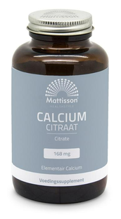 Mattisson HealthStyle Calcium Citraat Capsules 120VCP 