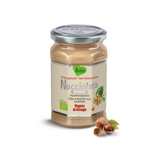 Nocciolata Biologische Hazelnootpasta Wit 250GR 