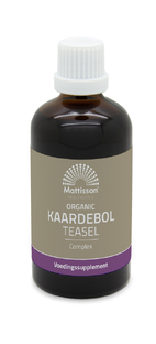 Mattisson HealthStyle Biologisch Kaardebol Complex Druppels 100ML 