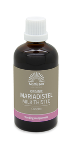 Mattisson HealthStyle Biologisch Mariadistel Complex Druppels 100ML 