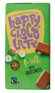 Happy Chocolate Melk Hazelnoot 200GR