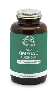 Mattisson HealthStyle Vegan Omega-3 Algenolie 60VCP 