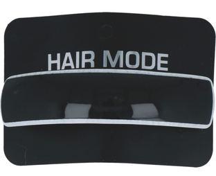 Hair Mode Haarclip Zwart/Wit 1ST 