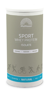 Mattisson HealthStyle Sport Wei Proteïne Poeder - Isolaat 93% 500GR 