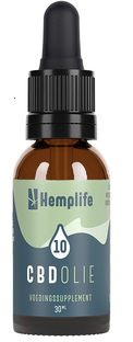 Hemplife CBD Olie 10% Druppels 30ML 