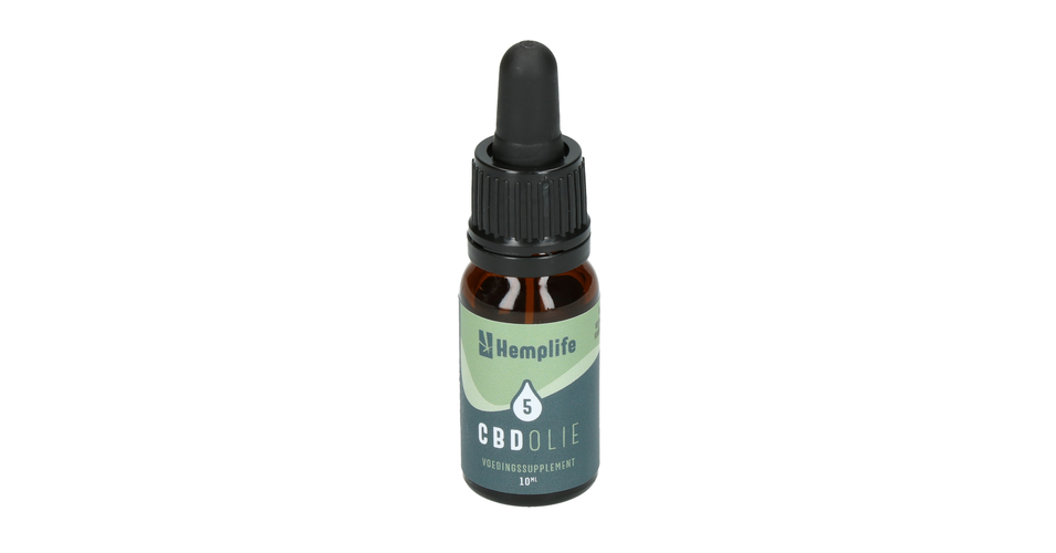 Hemplife Cbd Olie 5 Druppels 10ml Kopen Bij De Online Drogist