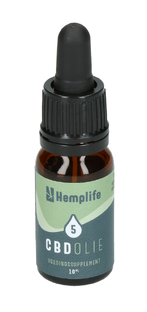 Hemplife CBD Olie 5% Druppels 10ML 