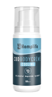 Hemplife CBD + Magnesium Cooling Bodycrème 100ML 