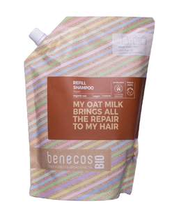 Benecos Oat Repair Shampoo Navulverpakking 1LT 