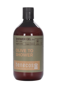 Benecos Olive 2-in-1 Body and Hair Shower Gel 500ML 