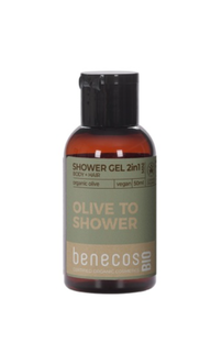 Benecos Olive 2-in-1 Body and Hair Shower Gel Mini 50ML 