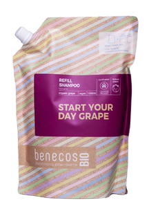 Benecos Grape Volume Shampoo Navulverpakking 1LT 