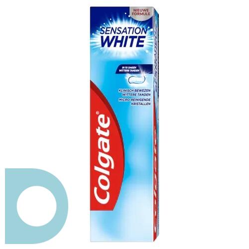 industrie Frank voorbeeld Colgate Sensation White Tandpasta -voor wittere tanden bij De Online Drogist