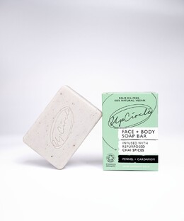 UpCircle Face & Body Soap Bar Fennel & Cardamom 100GR 