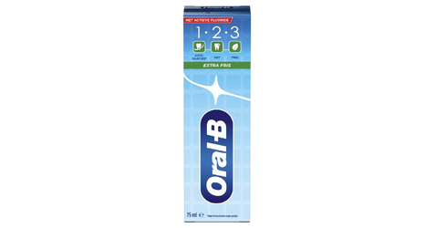bovenstaand handig bioscoop Oral B 1-2-3 Fresh Tandpasta kopen bij De Online Drogist